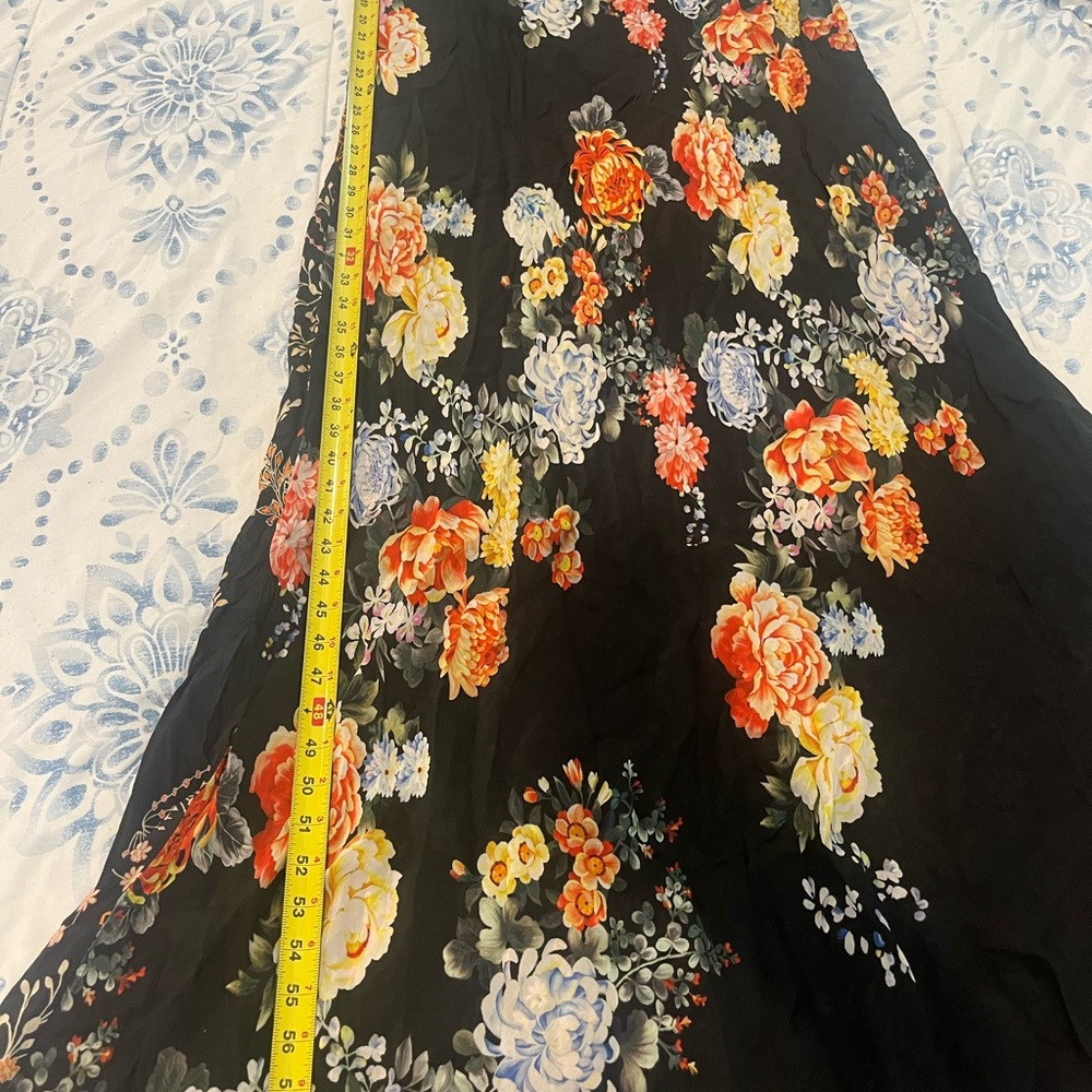 Johnny Was Floral Embroidered straps long floral dress - Picture 11 of 15